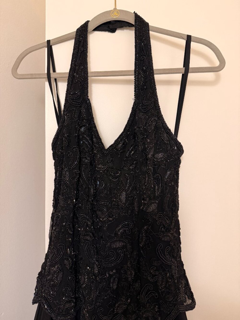 Adrianna Papell Black Cocktail Dress Size 4